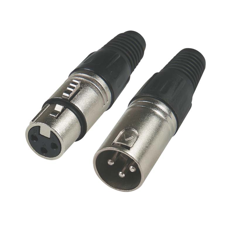 Adattatore Microfono XLR Maschio A Jack Mono 2 Adattatori Audio XLR Maschio A Jack 6,35 Mm Mono Per Microfono - Connessione Professionale Mak Xlr 17 - Foto 6